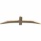 Ekena Millwork Bellingham Rough Sawn Timber Gable Bracket, Douglas Fir, 60"W x 15"H x 2"D x 4"F, 6/12 Pitch GBW060X15X0204BEL00RDF - alternate 3